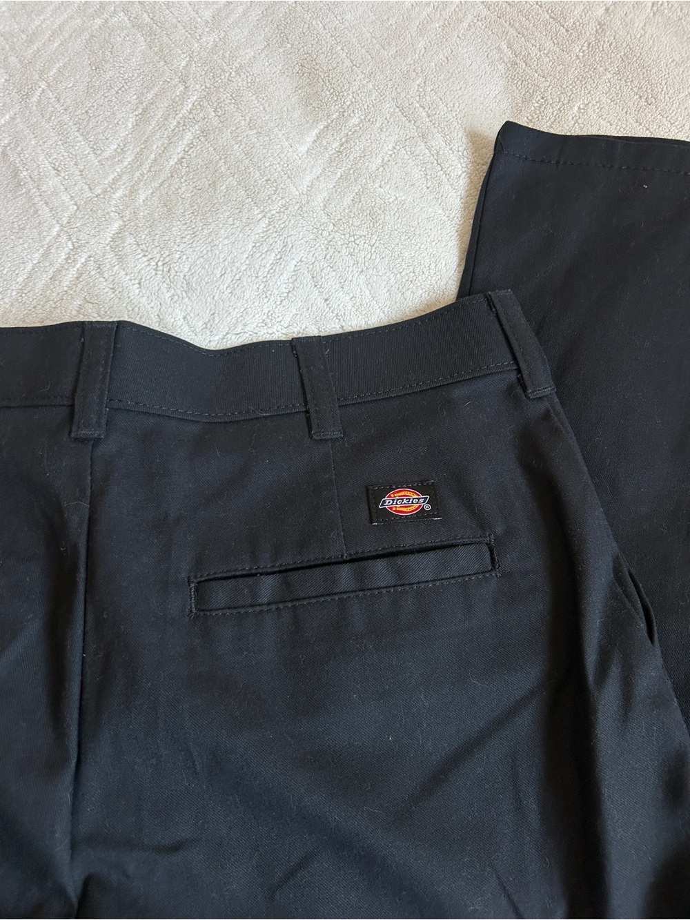 Dickies black utility straight leg pants